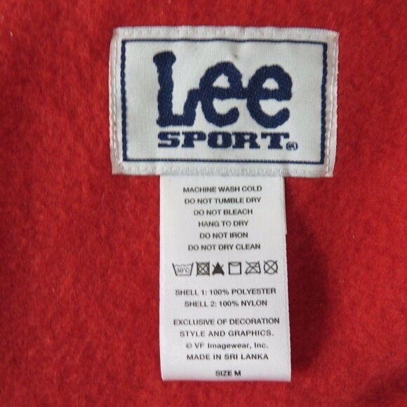 Lee Sport M NHL New York Rangers Eastern Conference Jacket Red Blue 2007 - Picture 12 of 12